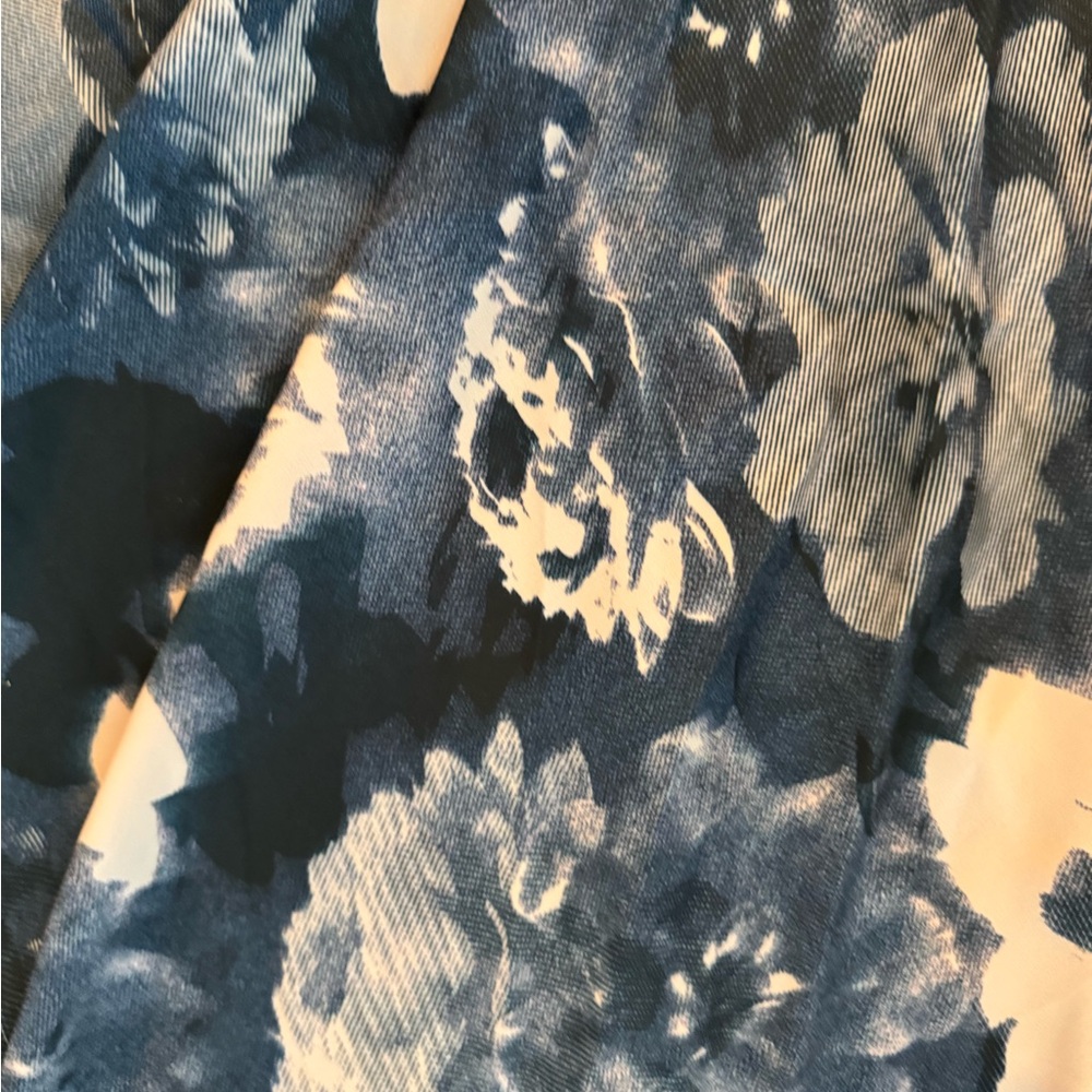 Skatie Blue Floral Midi Dress - Picture 5 of 6